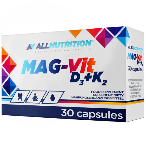 All Nutrition MAG-Vit D3+K2, 30 Capsules